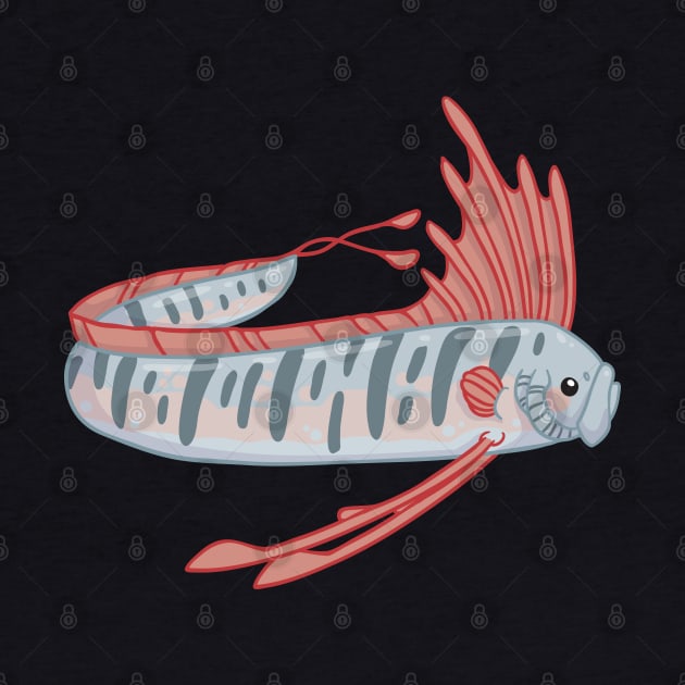 Giant Oarfish by bytesizetreasure